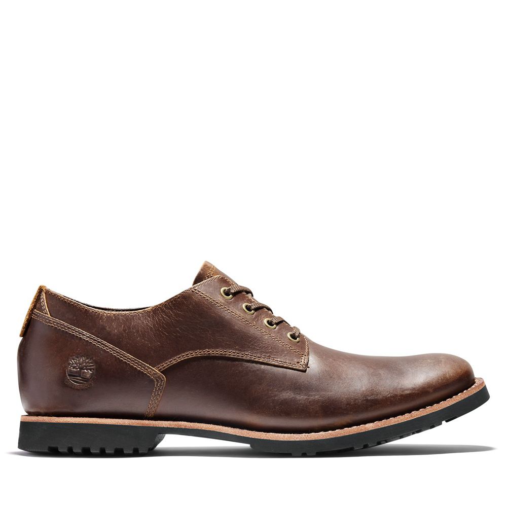 Zapatos Oxford Timberland Argentina Hombre - Kendrick Waterproof - Marrones - GBMVOD-027